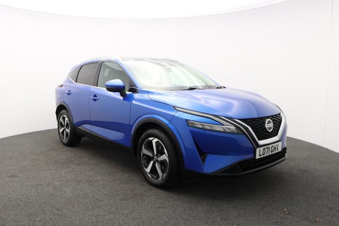 Used 2022 Nissan Qashqai 1.3 DIG-T MHEV Premiere Edition SUV 5dr Petrol Hybrid Manual Euro 6 (s/s) (140 ps) Magnetic Blue at Hawkins Motor Group