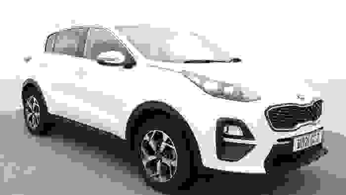 Used 2021 Kia Sportage 1.6 GDi ISG 2 Fusion White at Hawkins Motor Group