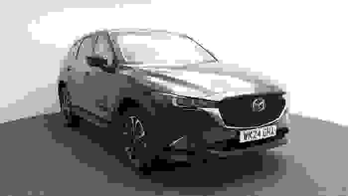 Used 2024 Mazda CX-5 Exclusive-Line 2.0 e-SKYACTIV G MHEV Petrol Automatic SUV (165 BHP) Blue at Hawkins Motor Group