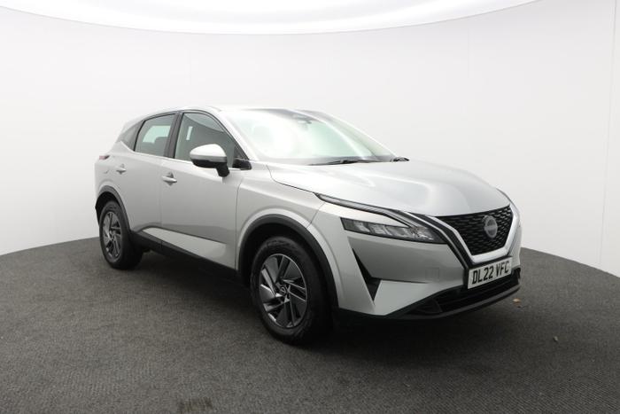 Used 2022 Nissan Qashqai 1.3 DIG-T MHEV Acenta Premium SUV 5dr Petrol Hybrid Manual Euro 6 (s/s) (140 ps) Blade Silver at Hawkins Motor Group