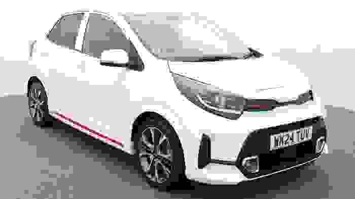 Used 2024 Kia Picanto 1.0 DPi ISG GT-LINE Clear White at Hawkins Motor Group