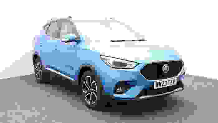 Used 2023 MG MG ZS 1.0 T-GDI Exclusive SUV 5dr Petrol Auto Euro 6 (111 ps) Blue at Hawkins Motor Group