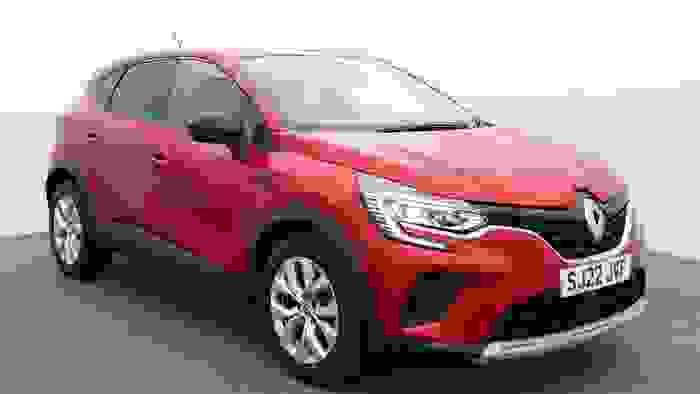 Used 2022 Renault Captur 1.0 TCe Iconic Edition SUV 5dr Petrol Manual Euro 6 (s/s) (90 ps) Red at Hawkins Motor Group