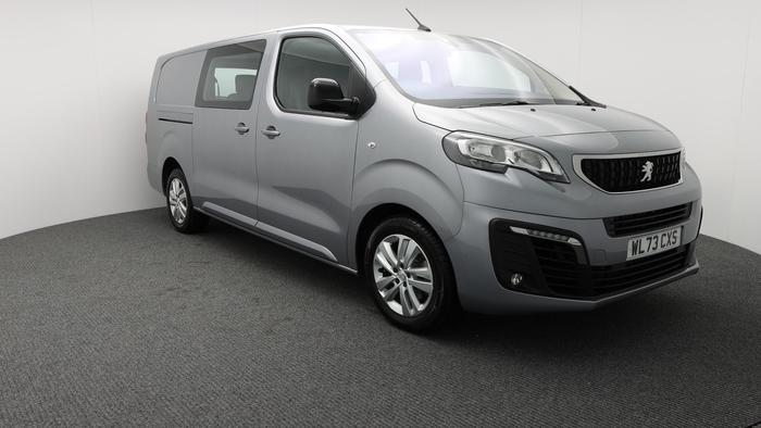 Used 2023 Peugeot Expert Fistral Crew Van 2.0 BHDi 145 BHP Long Asphalt Fistral Edition * * Alloy Wheels, Keyless Entry & Leather Seats * * at Hawkins Motor Group