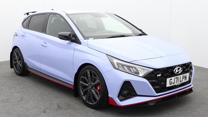Used 2021 Hyundai i20 1.6 T-GDi N Hatchback 5dr Petrol Manual Euro 6 (s/s) (204 ps) at Hawkins Motor Group
