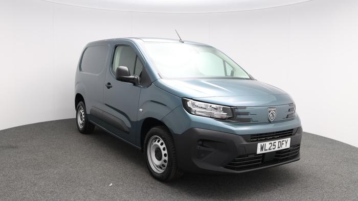 Used 2025 Peugeot Partner Van 1.5 BHDi 100 BHP Standard Professional + at Hawkins Motor Group