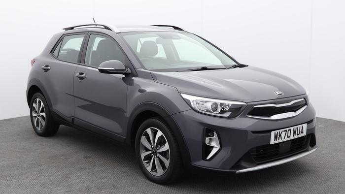 Used 2020 Kia Stonic 1.0 T-GDi 2 SUV 5dr Petrol Manual Euro 6 (s/s) (99 bhp) Grey at Hawkins Motor Group