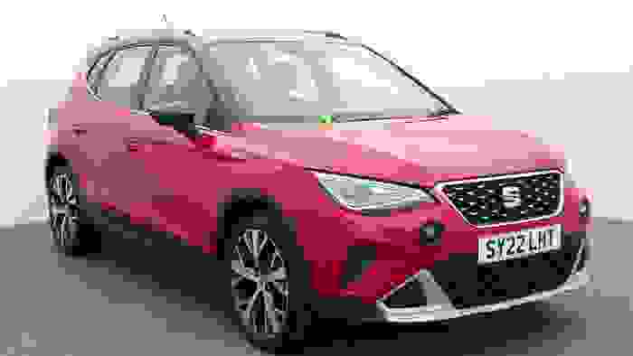 Used 2022 SEAT Arona 1.0 TSI XPERIENCE Lux SUV 5dr Petrol DSG Euro 6 (s/s) (110 ps) Red at Hawkins Motor Group
