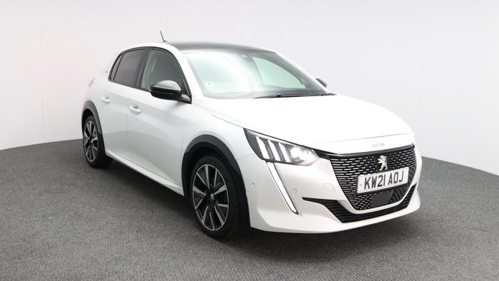 Used 2021 Peugeot 208 1.2 PureTech GT 100 White at Hawkins Motor Group