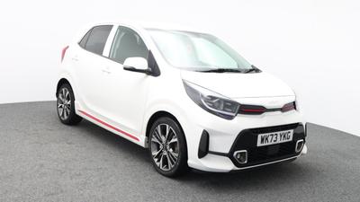 Used 2023 Kia Picanto 1.0 DPi ISG GT-LINE Clear White at Kia Motors UK