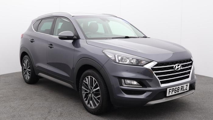 Used 2018 Hyundai TUCSON 1.6 T-GDi Premium SUV 5dr Petrol DCT Euro 6 (s/s) (177 ps) Grey at Hawkins Motor Group