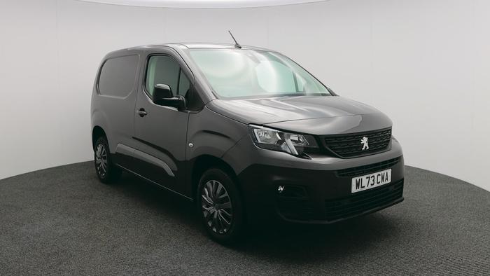 Used 2023 Peugeot Partner Van 1.5 BHDi 100 BHP Standard Asphalt Premium + * * Colour Coding, SAT NAV & Reverse Camera * * at Hawkins Motor Group