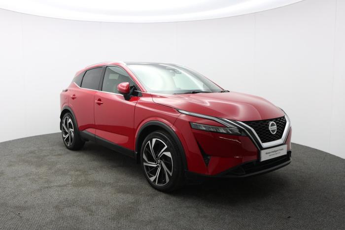 Used 2022 Nissan Qashqai 1.3 DIG-T MHEV Tekna+ SUV 5dr Petrol Hybrid Manual Euro 6 (s/s) (158 ps) at Hawkins Motor Group