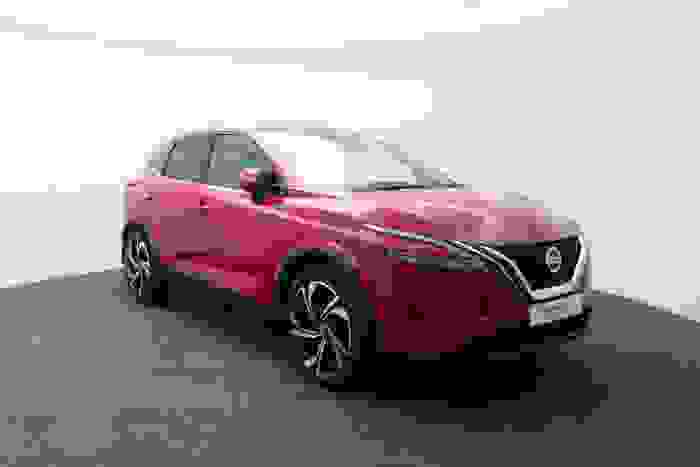 Used 2022 Nissan Qashqai 1.3 DIG-T MHEV Tekna+ SUV 5dr Petrol Hybrid Manual Euro 6 (s/s) (158 ps) Red at Hawkins Motor Group