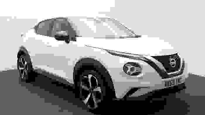 Used 2019 Nissan Juke 1.0 DIG-T N-Connecta 19In Alloy (117 ps) Pearl White at Hawkins Motor Group