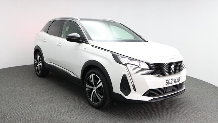 Used 2021 Peugeot 3008 1.5 BlueHDi GT 130 Pearl White at Hawkins Motor Group