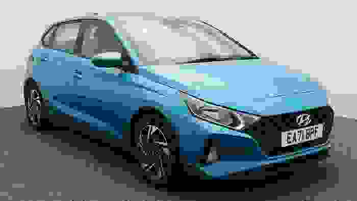 Used 2021 Hyundai I20 1.0 T-GDi 100 BHP SE Connect MHEV DCT Turquoise at Hawkins Motor Group