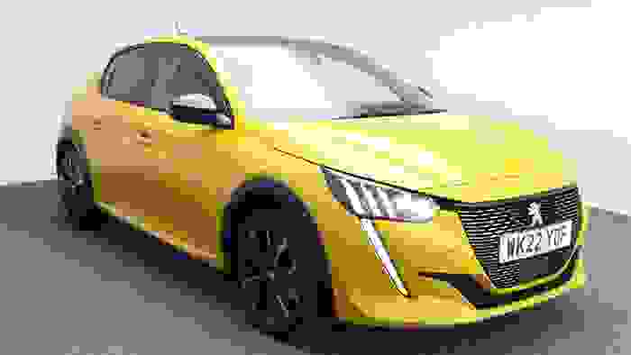 Used 2022 Peugeot 208 1.2 PureTech GT Premium 100 Faro Yellow at Hawkins Motor Group