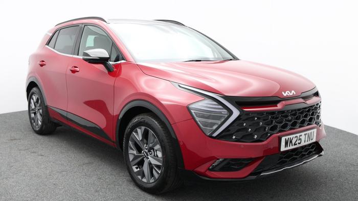 Used 2025 Kia Sportage 1.6 h T-GDi GT-Line S SUV 5dr Petrol Hybrid Auto Euro 6 (s/s) (207 bhp) at Hawkins Motor Group