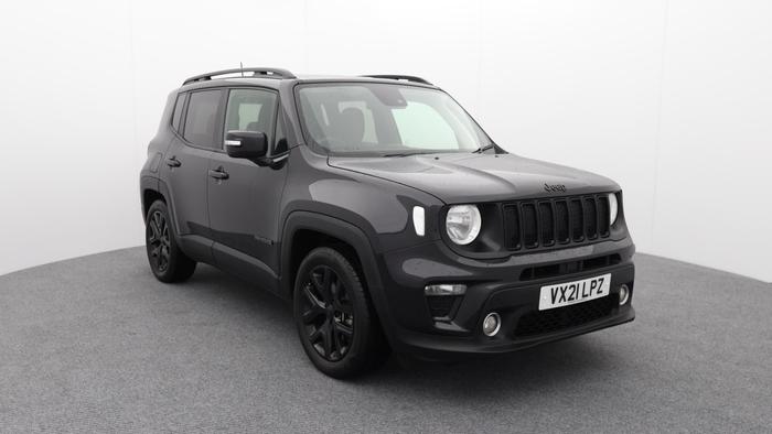 Used 2021 Jeep Renegade 1.3 GSE T4 Night Eagle SUV 5dr Petrol DDCT Euro 6 (s/s) (150 ps) at Hawkins Motor Group