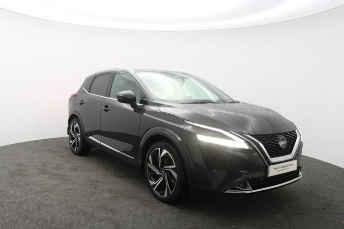Used 2023 Nissan Qashqai 1.3 DIG-T MHEV Tekna+ SUV 5dr Petrol Hybrid Manual Euro 6 (s/s) (158 ps) Black at Hawkins Motor Group