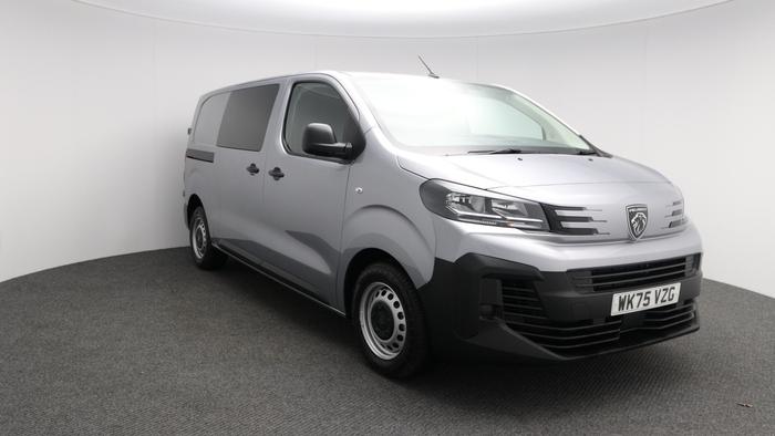 Used 2025 Peugeot Expert Crew Van 2.0 BHDi 145 BHP Standard Length Professional Cumulus Grey at Hawkins Motor Group