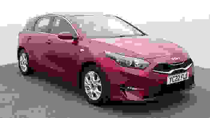 Used 2022 Kia Ceed 1.0 T-GDi 2 Hatchback 5dr Petrol Manual Euro 6 (s/s) (118 bhp) Red at Hawkins Motor Group
