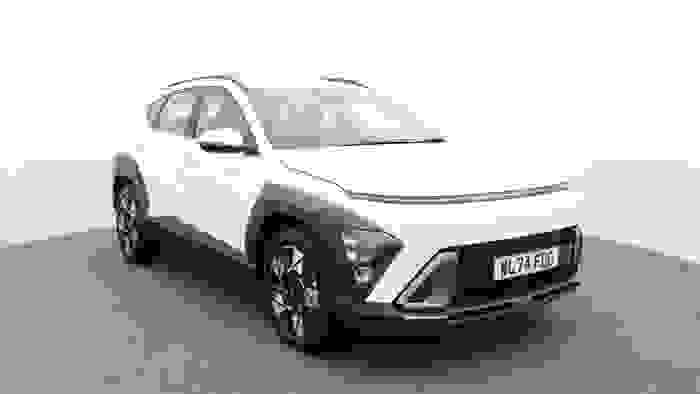 Used 2025 Hyundai KONA 1.6 h-GDi Advance SUV 5dr Petrol Hybrid DCT Euro 6 (s/s) (141 ps) White at Hawkins Motor Group
