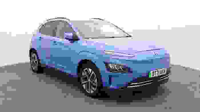 Used 2021 Hyundai KONA 64kWh Premium SUV 5dr Electric Auto (10.5kW Charger) (204 ps) Blue at Hawkins Motor Group