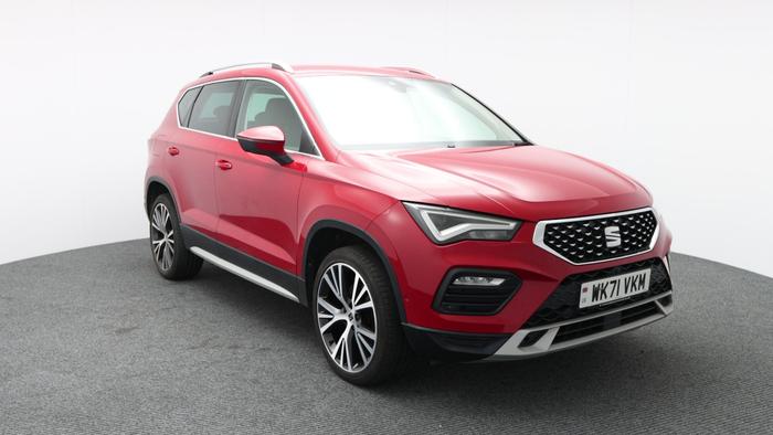 Used 2021 SEAT Ateca 1.5 TSI EVO XPERIENCE Lux SUV 5dr Petrol Manual Euro 6 (s/s) (150 ps) Red at Hawkins Motor Group