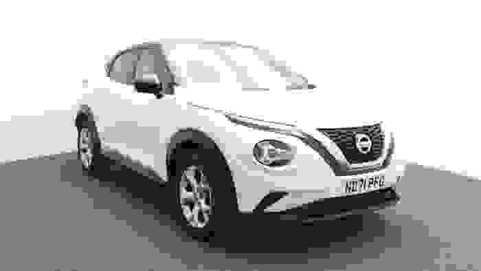 Used 2021 Nissan Juke N-Connecta 1.0 DIG-T (114 BHP) White at Hawkins Motor Group