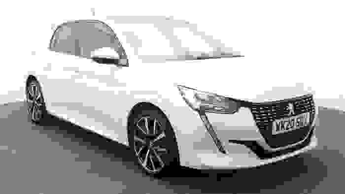 Used 2020 Peugeot 208 1.2 PureTech Allure Hatchback 5dr Petrol EAT Euro 6 (s/s) (100 ps) White at Hawkins Motor Group