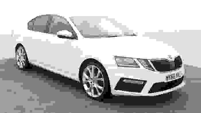 Used 2018 Skoda Octavia 2.0 TDI vRS 184 BHP Hatchback 5dr Diesel DSG 7Spd AUTOMATIC White at Hawkins Motor Group