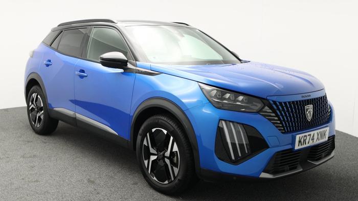 Used 2024 Peugeot 2008 1.2 HYBRID GT SUV 5dr Petrol Hybrid e-DSC6 Euro 6 (s/s) (136 ps) Vertigo Blue at Hawkins Motor Group