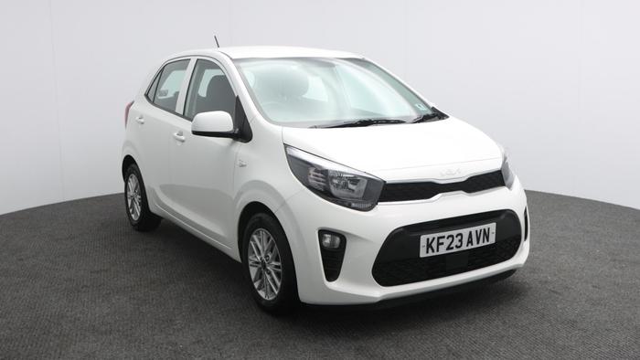 Used 2023 Kia Picanto 2 1.0 DPi Petrol Manual 5dr Hatchback (66 BHP) White at Hawkins Motor Group