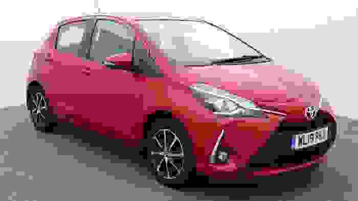 Used 2019 Toyota Yaris 1.5 VVT-i Icon Tech Hatchback 5dr Petrol Manual Euro 6 (111 ps) Red at Hawkins Motor Group
