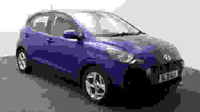Used 2021 Hyundai i10 1.2 SE Connect Hatchback 5dr Petrol Manual Euro 6 (s/s) (84 ps) Intense Blue at Hawkins Motor Group