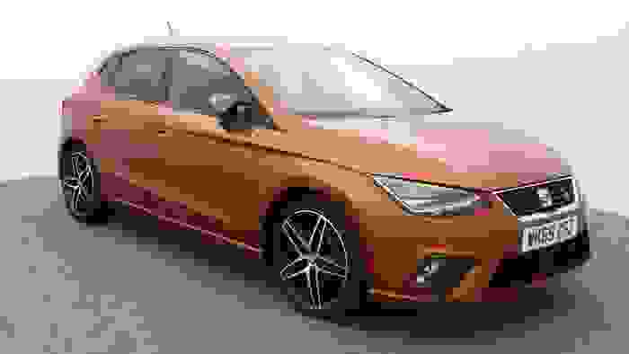 Used 2020 SEAT Ibiza 1.0 TSI FR Sport Hatchback 5dr Petrol Manual Euro 6 (s/s) GPF (115 ps) Orange at Hawkins Motor Group