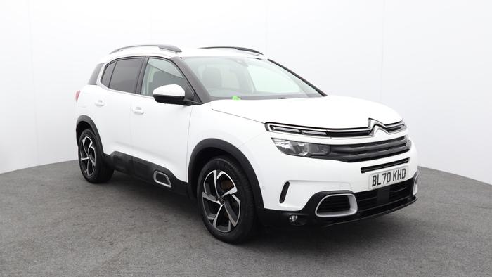 Used 2020 Citroen C5 Aircross 1.2 PureTech Flair SUV 5dr Petrol Manual Euro 6 (s/s) (130 ps) White at Hawkins Motor Group
