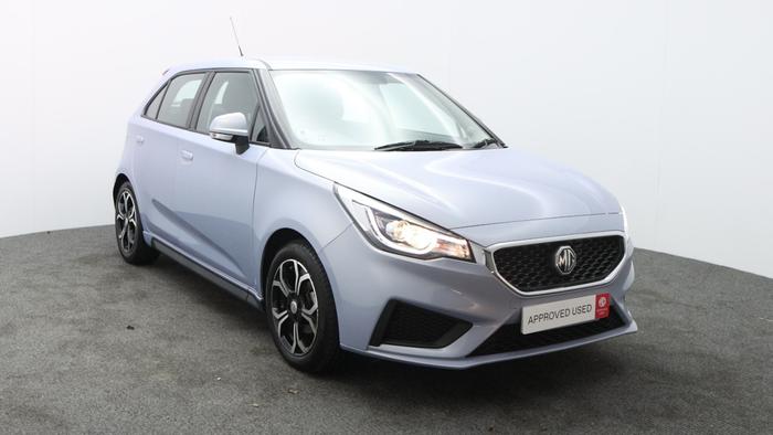 Used 2022 MG MG3 1.5 VTi-TECH Excite Hatchback 5dr Petrol Manual Euro 6 (s/s) (106 ps) Silver at Hawkins Motor Group