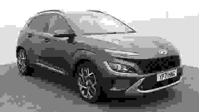Used 2022 Hyundai KONA 1.6 h-GDi Premium SUV 5dr Petrol Hybrid DCT Euro 6 (s/s) (141 ps) Grey at Hawkins Motor Group