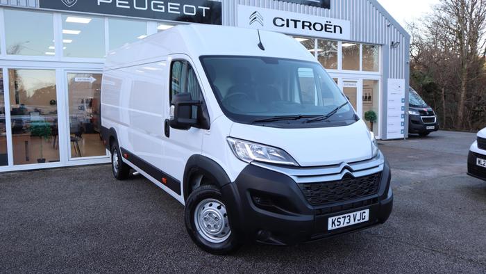 Used 2023 Citroen Relay Van 2.2 BHDi 140 BHP 435 L4H2 Heavy Enterprise Edition at Hawkins Motor Group