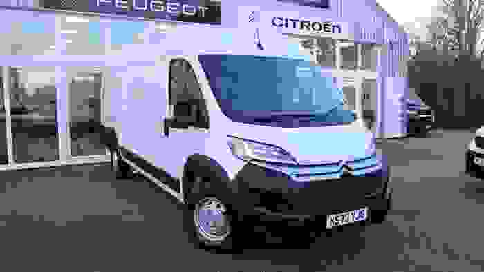 Used 2023 Citroen Relay Van 2.2 BHDi 140 BHP 435 L4H2 Heavy Enterprise Edition White at Hawkins Motor Group