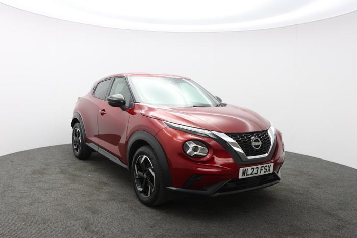 Used 2023 Nissan Juke 1.0 DIG-T N-Connecta SUV 5dr Petrol Manual Euro 6 (s/s) (114 ps) Red at Hawkins Motor Group