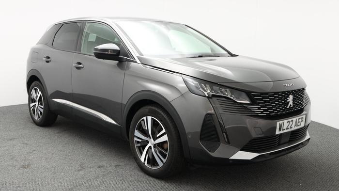 Used 2022 Peugeot 3008 1.5 BlueHDi Allure SUV 5dr Diesel EAT8 130 Nimbus Grey at Hawkins Motor Group