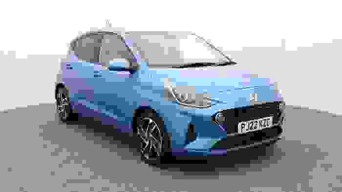 Used 2022 Hyundai i10 1.2 Premium Hatchback 5dr Petrol Auto Euro 6 (s/s) (84 ps) Blue at Hawkins Motor Group