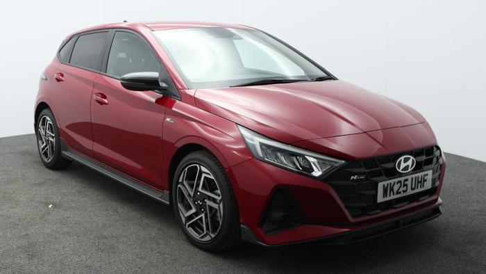 Used 2025 Hyundai i20 1.0 T-GDi N Line S Hatchback 5dr Petrol DCT Euro 6 (s/s) (100 ps) at Hawkins Motor Group