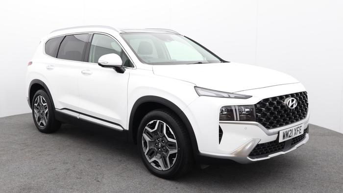 Used 2021 Hyundai Santa Fe 1.6 h T-GDi Ultimate SUV 5dr Petrol Hybrid Auto 4WD Euro 6 (s/s) (230 ps) at Hawkins Motor Group