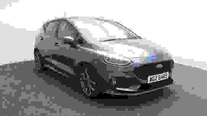 Used 2022 Ford Fiesta ST-Line 1.0T EcoBoost Petrol Manual 5dr Hatchback (100 BHP) Blue at Hawkins Motor Group