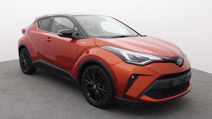 Used 2021 Toyota C-HR 2.0 VVT-h Orange Edition SUV 5dr Petrol Hybrid CVT Euro 6 (s/s) (184 ps) at Hawkins Motor Group